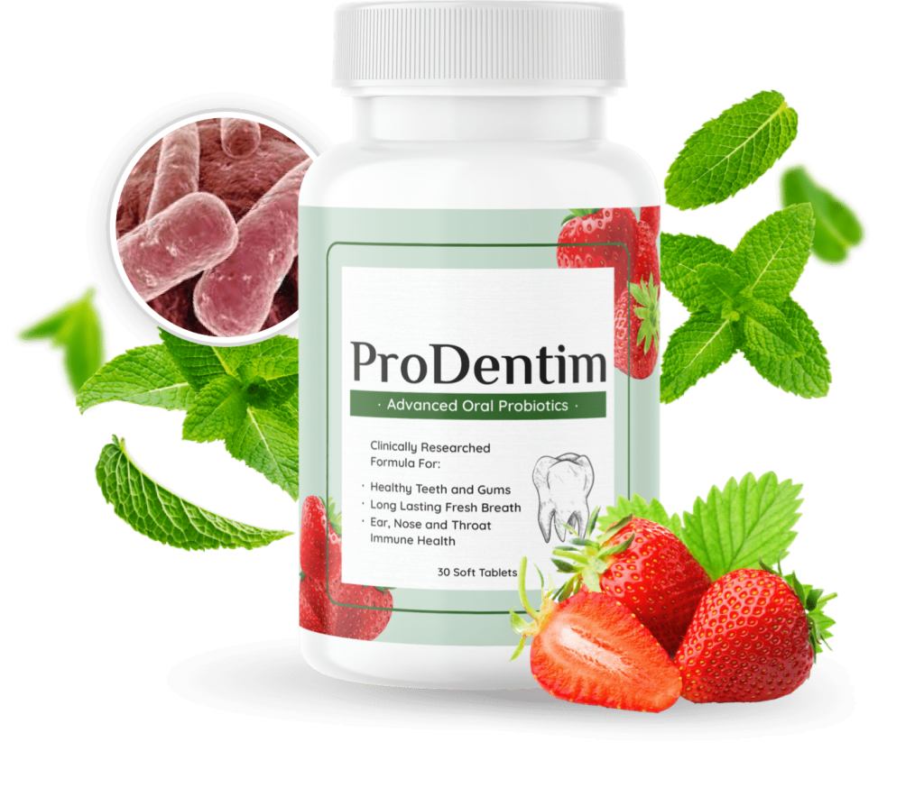 All-natural oral probiotics for dental health - buy ProDentim today!